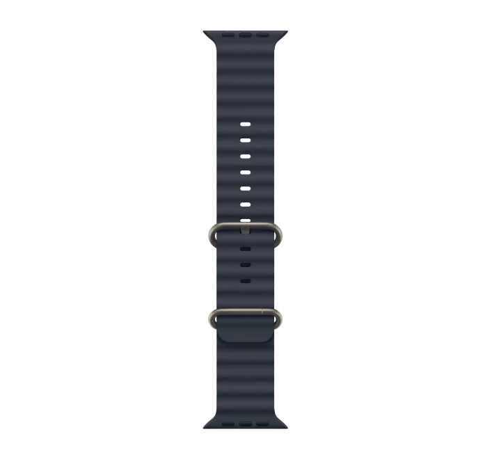 Apple Watch Ultra 2 GPS + Cellular • 49mm Natural Titanium Case • Ocean Navy Band