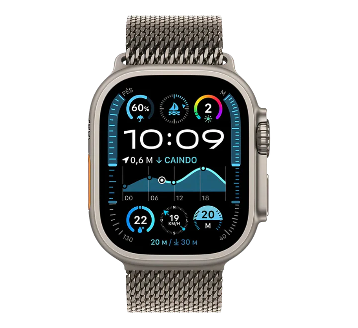 Apple Watch Ultra 2 GPS + Cellular • 49mm Natural Titanium Case