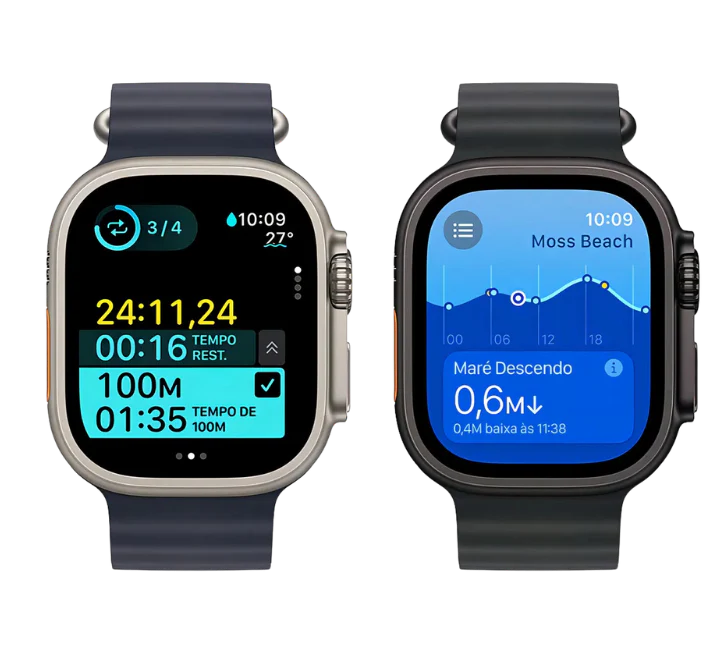 Apple Watch Ultra 2 GPS + Cellular • 49mm Natural Titanium Case