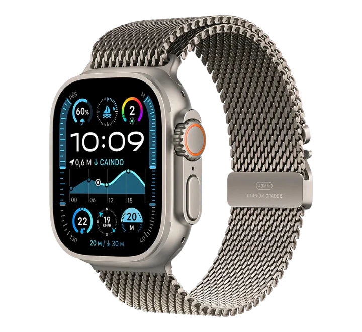 Apple Watch Ultra 2 GPS + Cellular • 49mm Natural Titanium Case