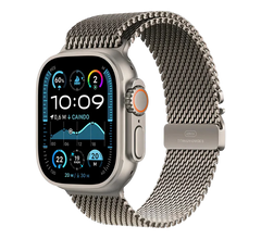 Apple Watch Ultra 2 GPS + Cellular • 49mm Natural Titanium Case